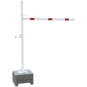 Mobile height limiter | cross tube length: 2500 mm | triangular lock